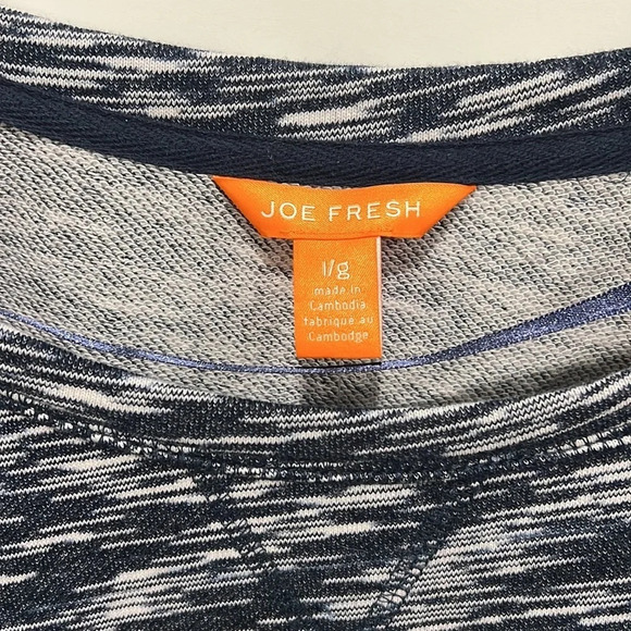 Joe Fresh long sleeve short style sweater size LG NWT - Picture 5 of 11